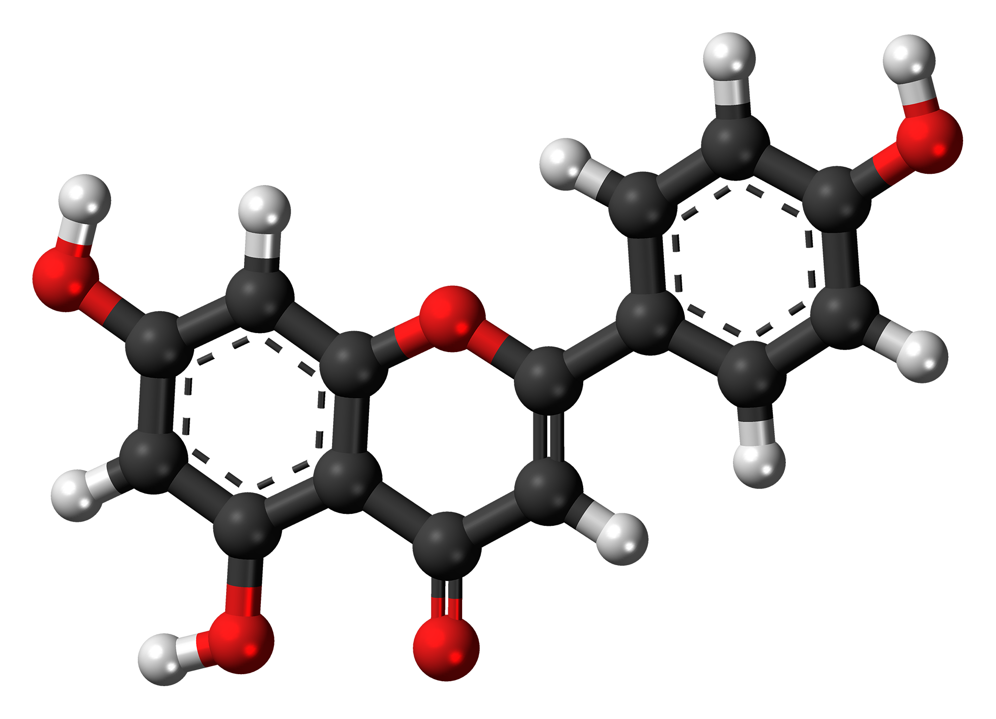 apigenin molecule