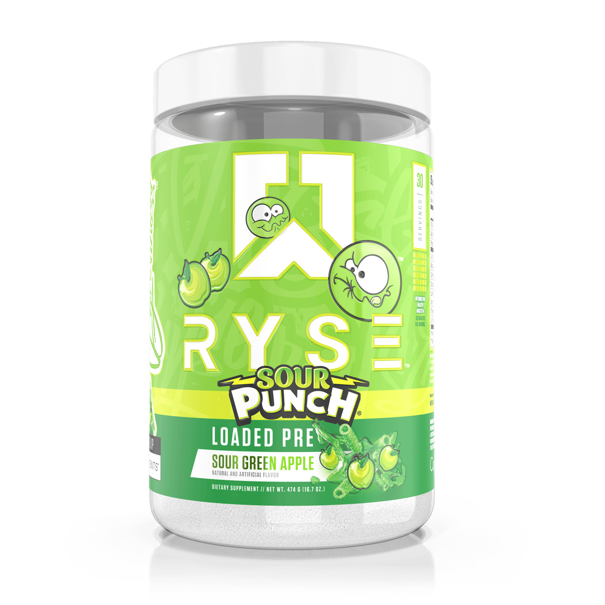 ryse sour punch pre-workout