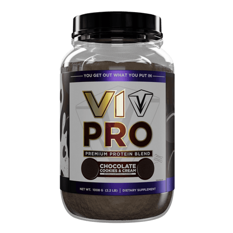 v1 chocolate cookies n cream protein