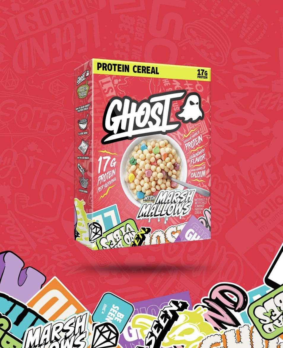 Ghost Protein Cereal Marshmallow