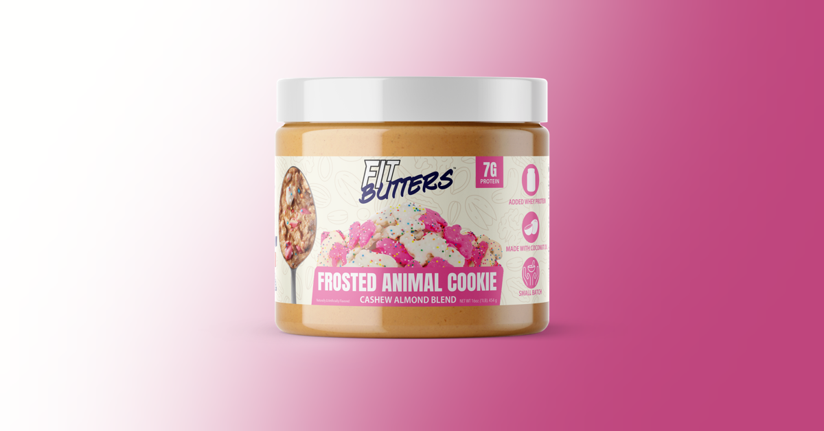 Fitbutter frosted animal cracker