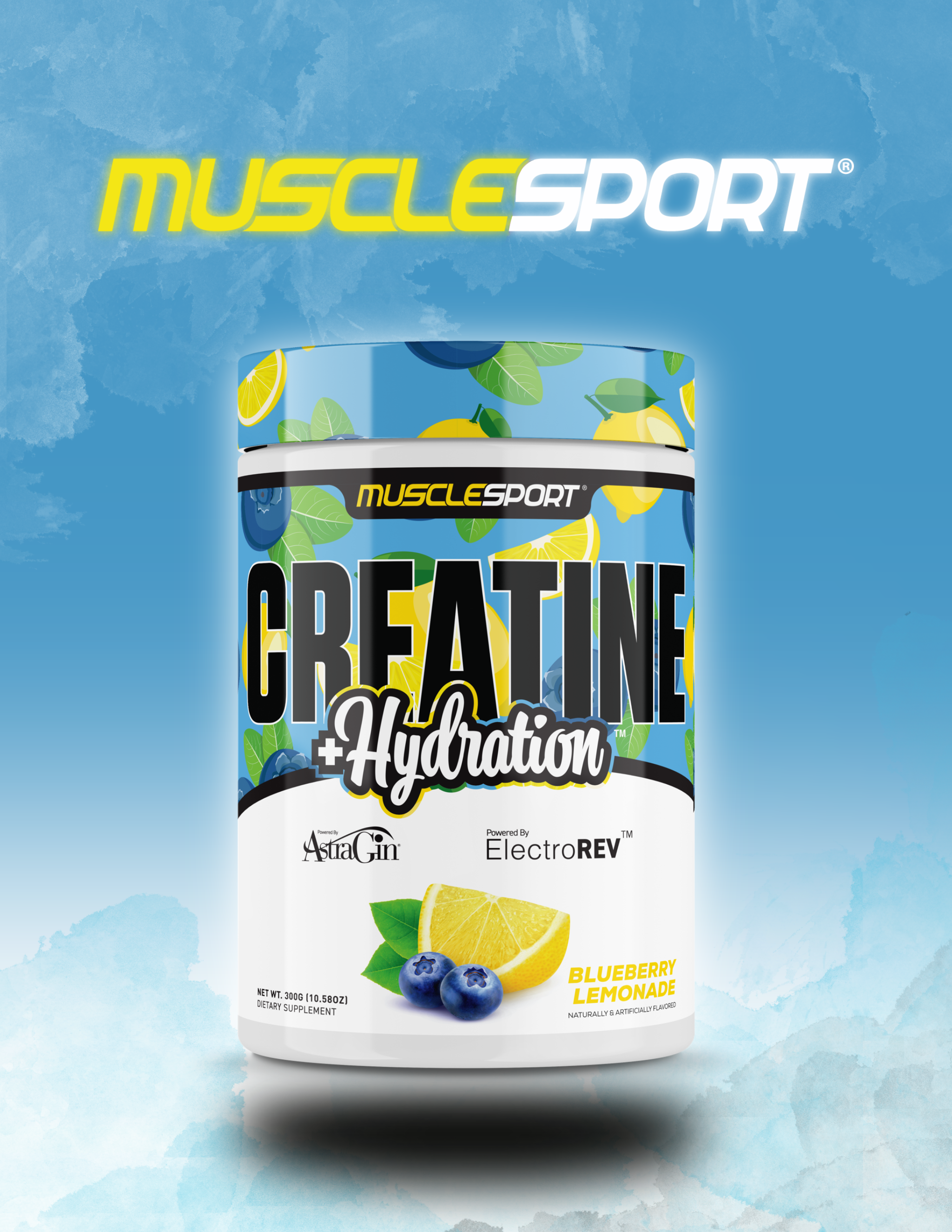 Musclesport creatine + hydration