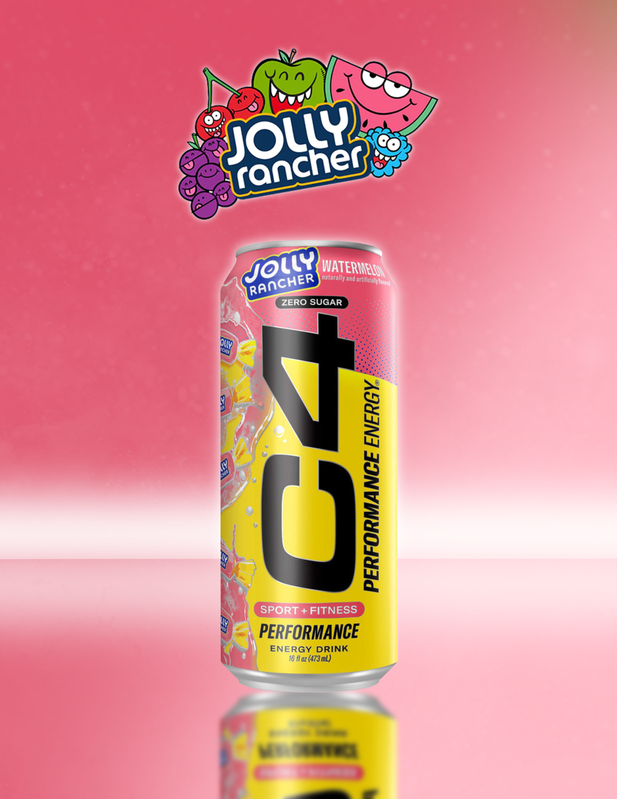 C4 Jolly Rancher Energy Drinks