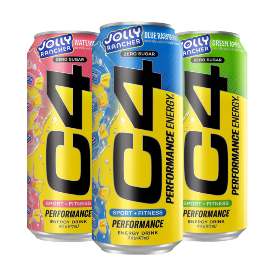 C4 Jolly Rancher Energy Drinks