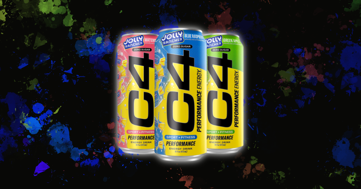 C4 Jolly Rancher Energy Drinks