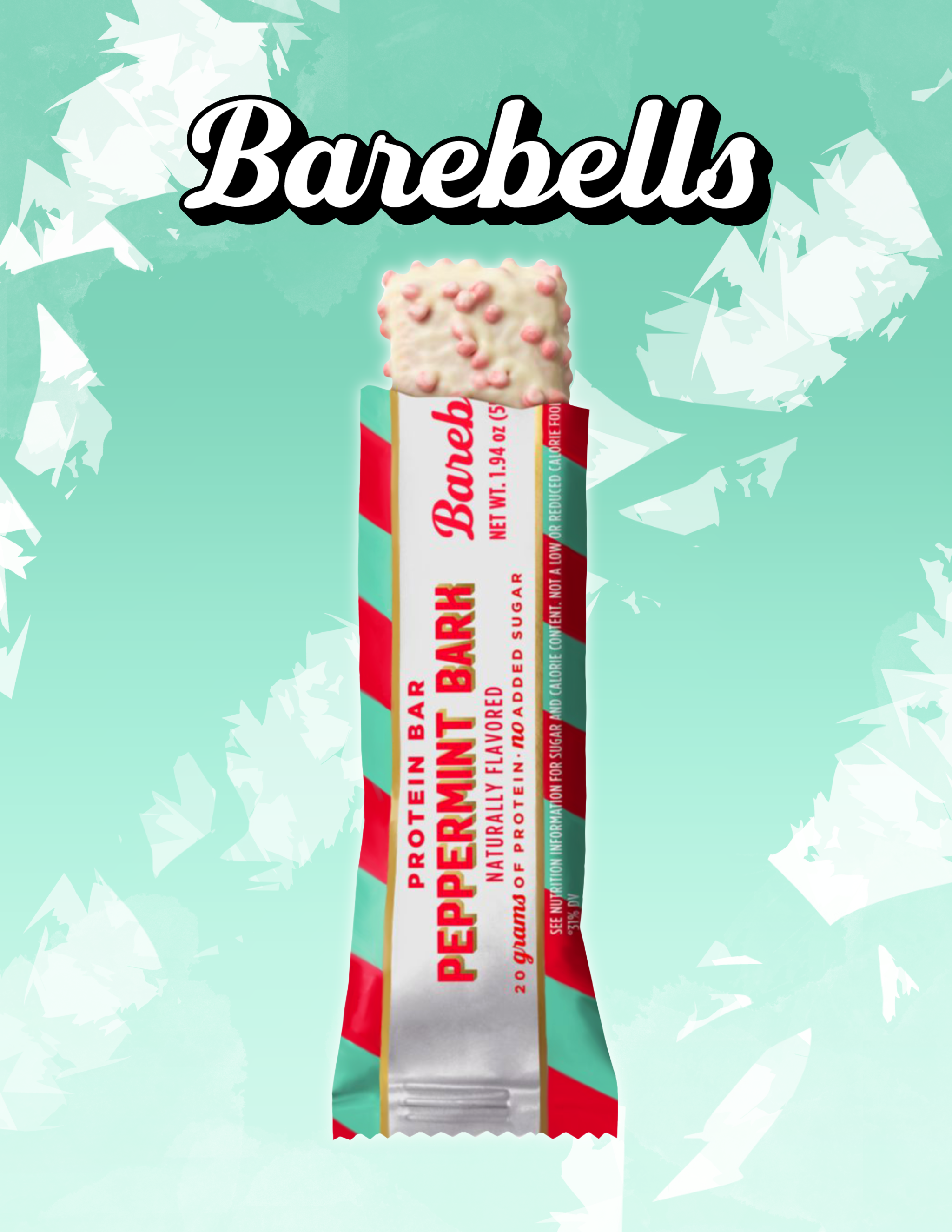 Barebell's Peppermint Bark
