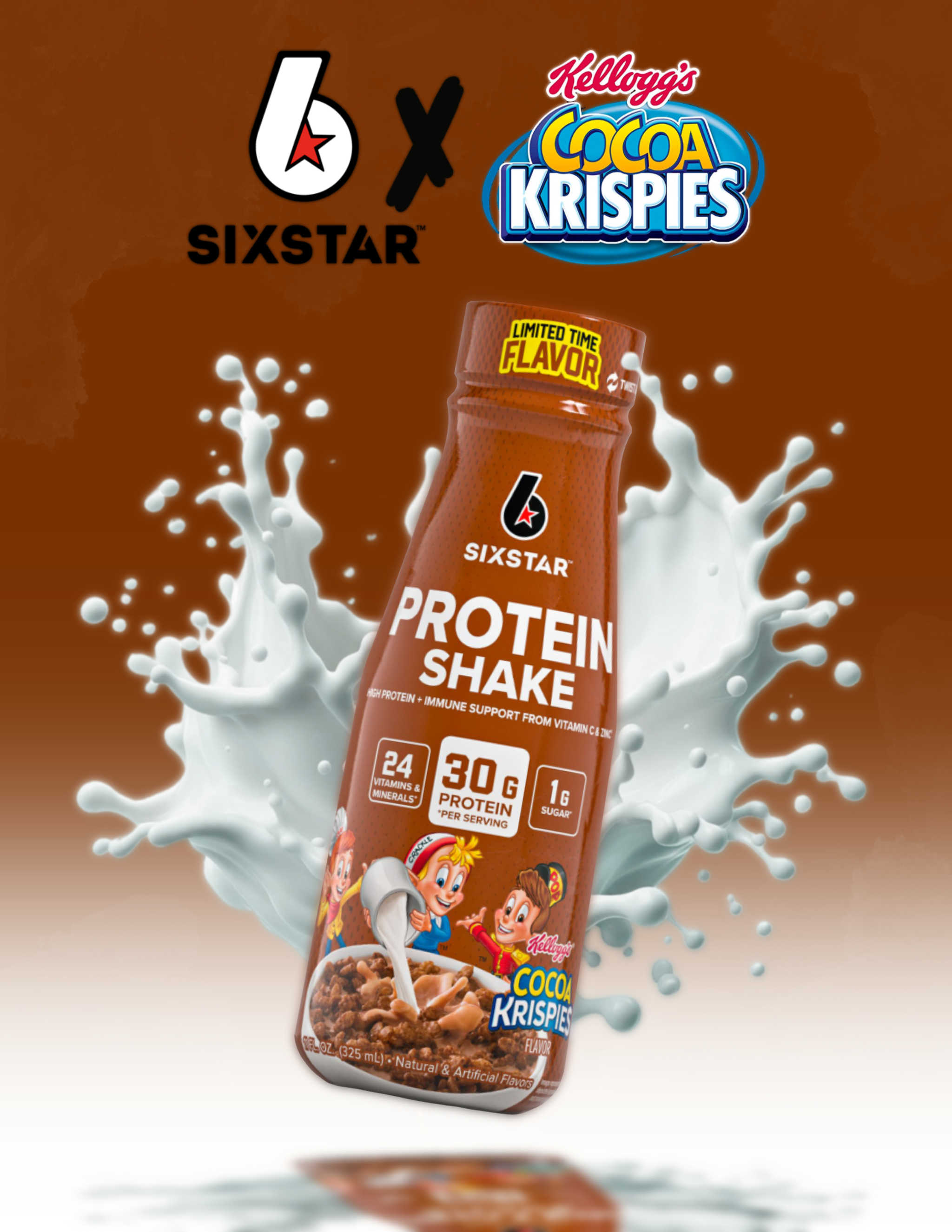 Cocoa Krispies Protein Shake