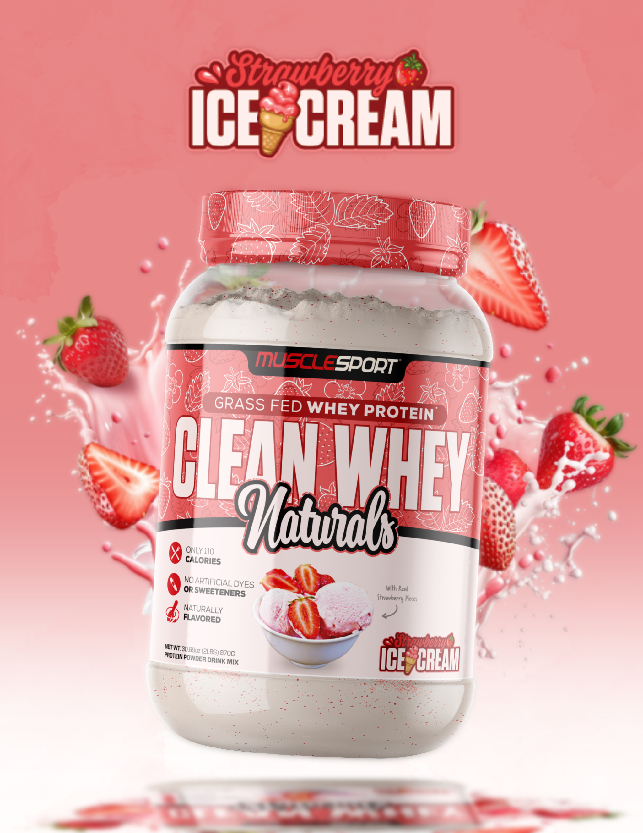MuscleSport Clean Whey