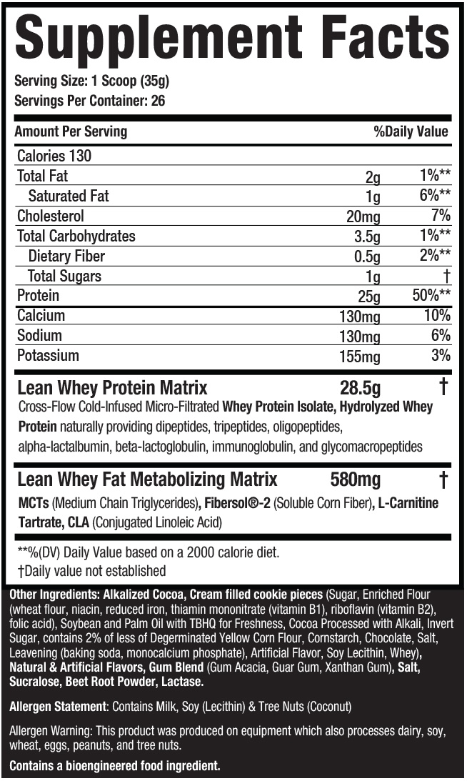 Musclesport black forest protein