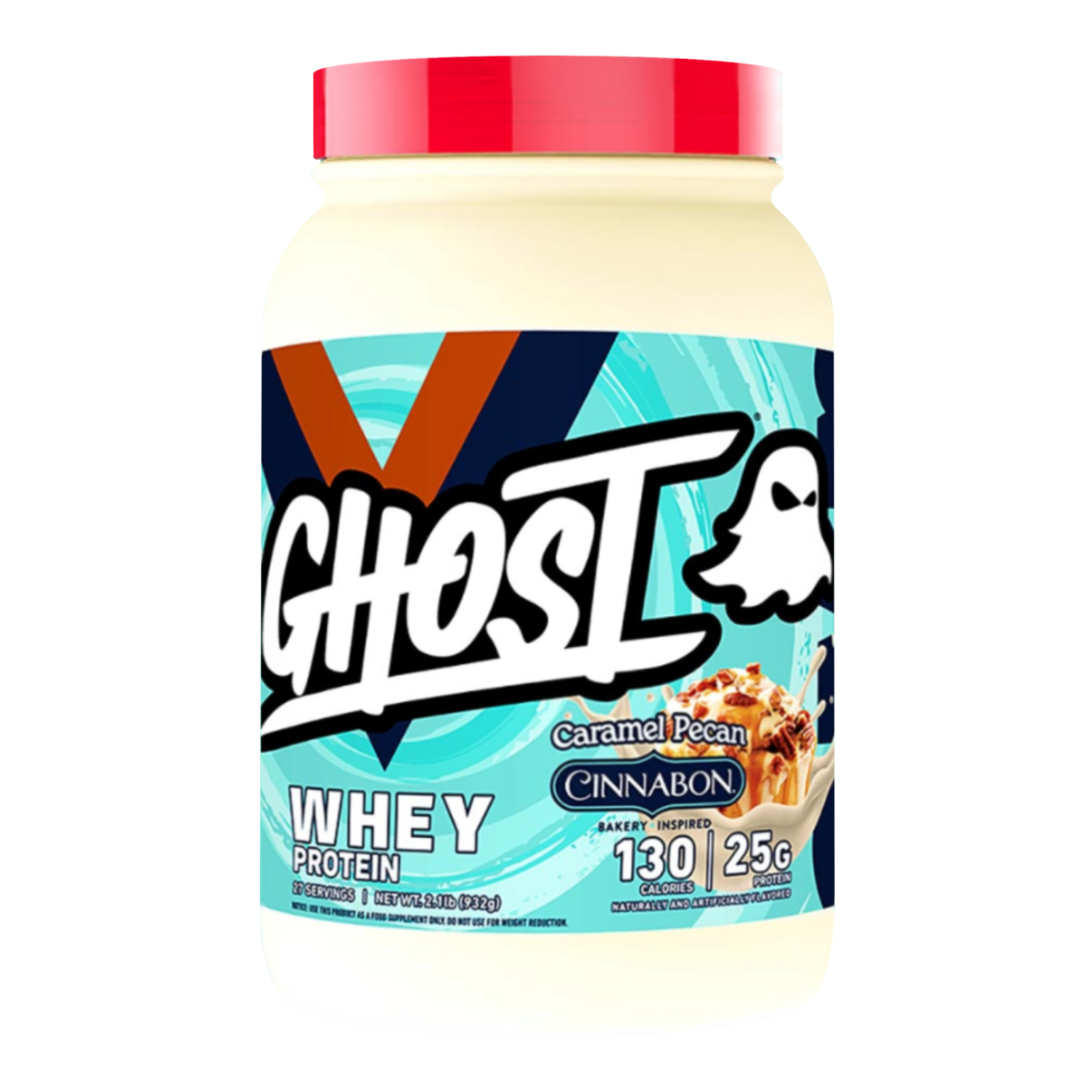 ghost caramel pecan cinnabon protein powder