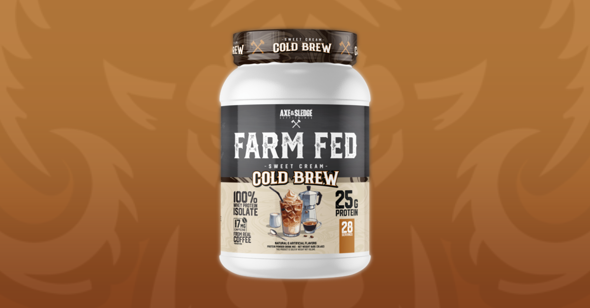 Sweet Cream Cold Brew Farm Fed Protein