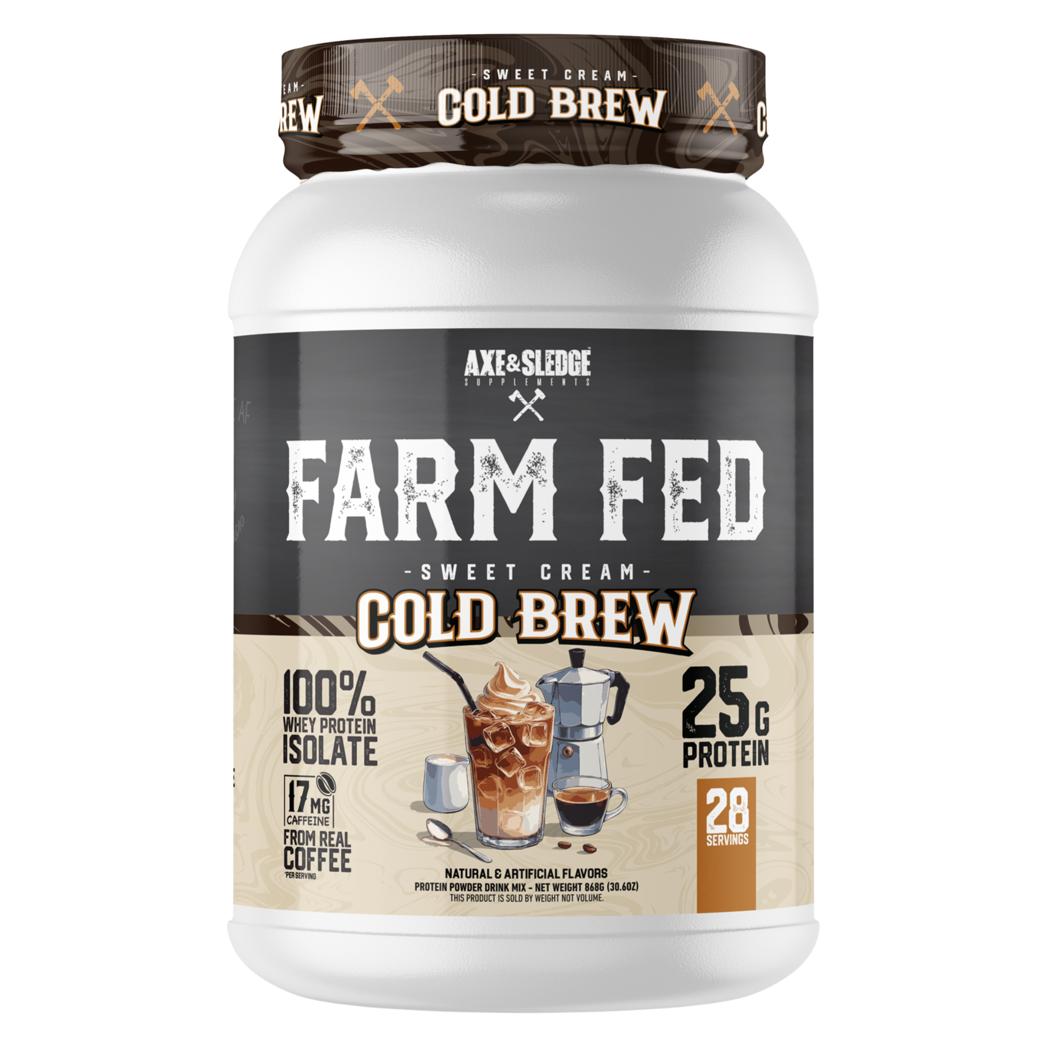 Sweet Cream Cold Brew Farm Fed Protein