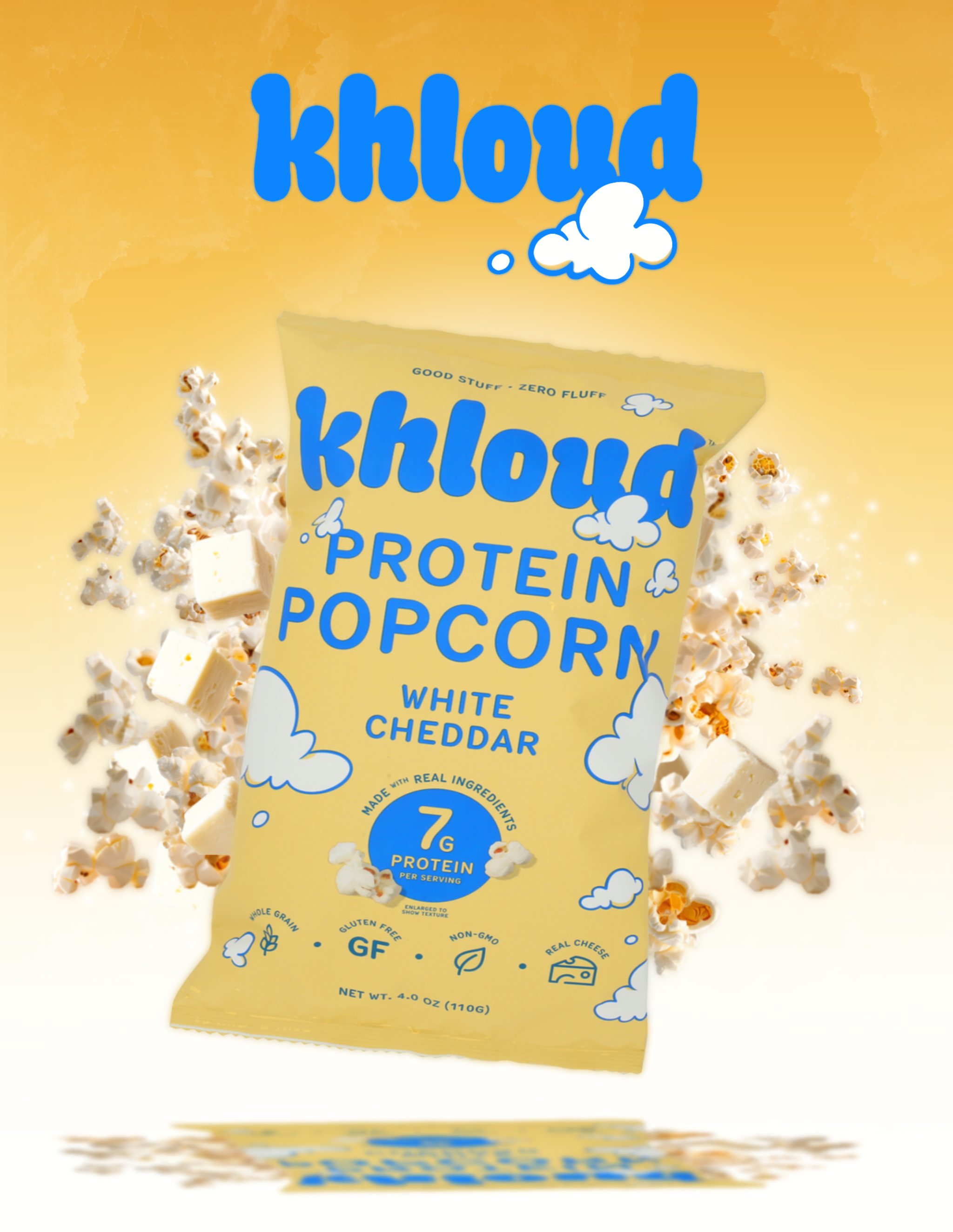 Khloud Foods protein popcorn