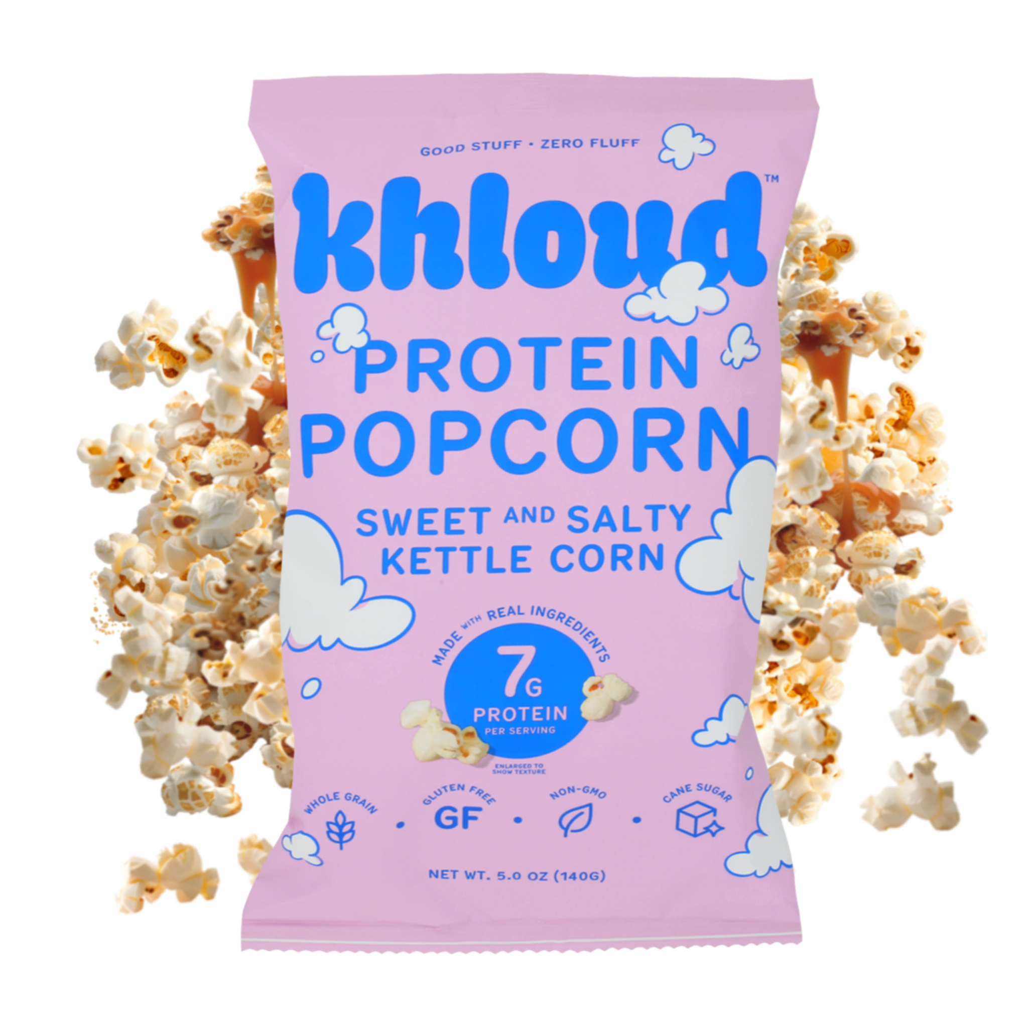 Khloud Foods protein popcorn