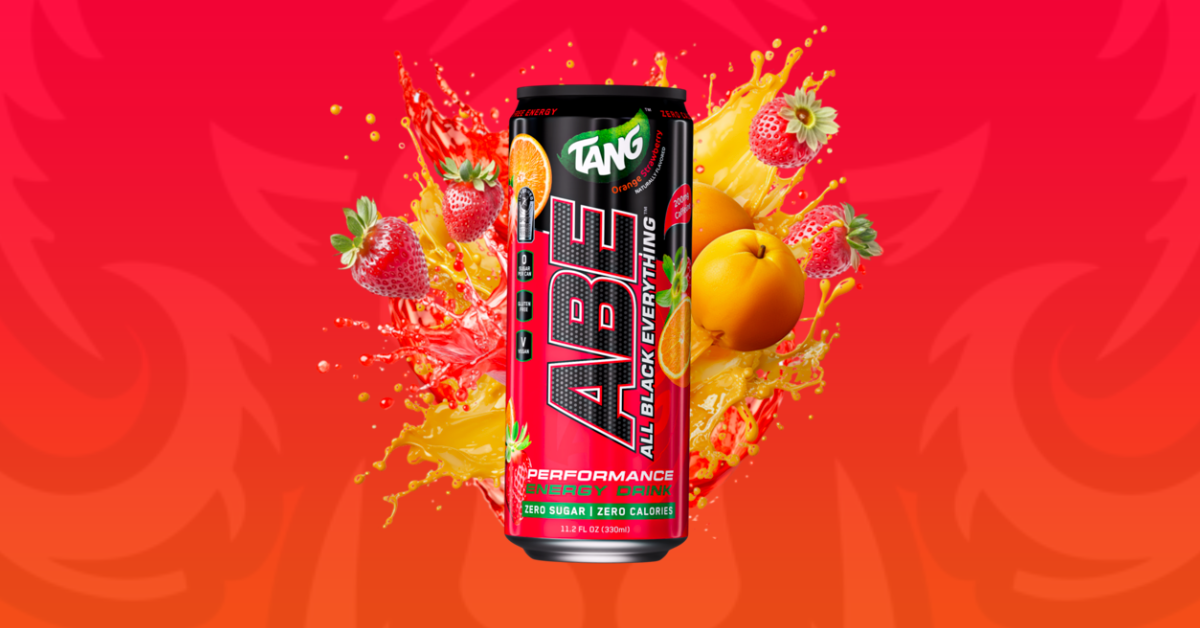 ABE Tang Orange Strawberry Energy Drink