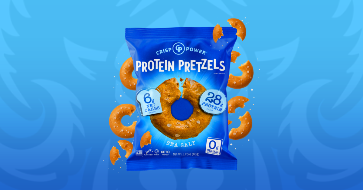 Crisp Power Protein Pretzels