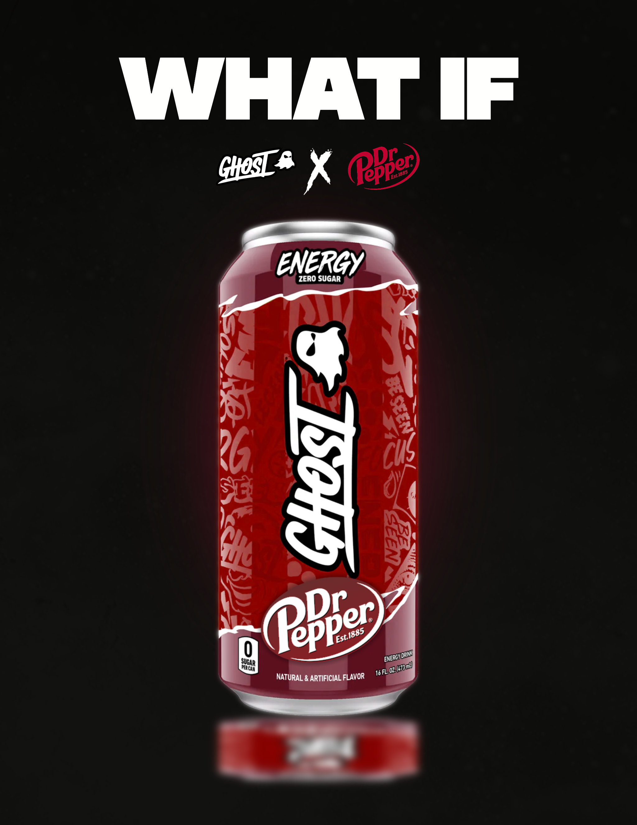 GHOST Dr. Pepper Energy Drink GHOST Dr. Pepper Energy Drink