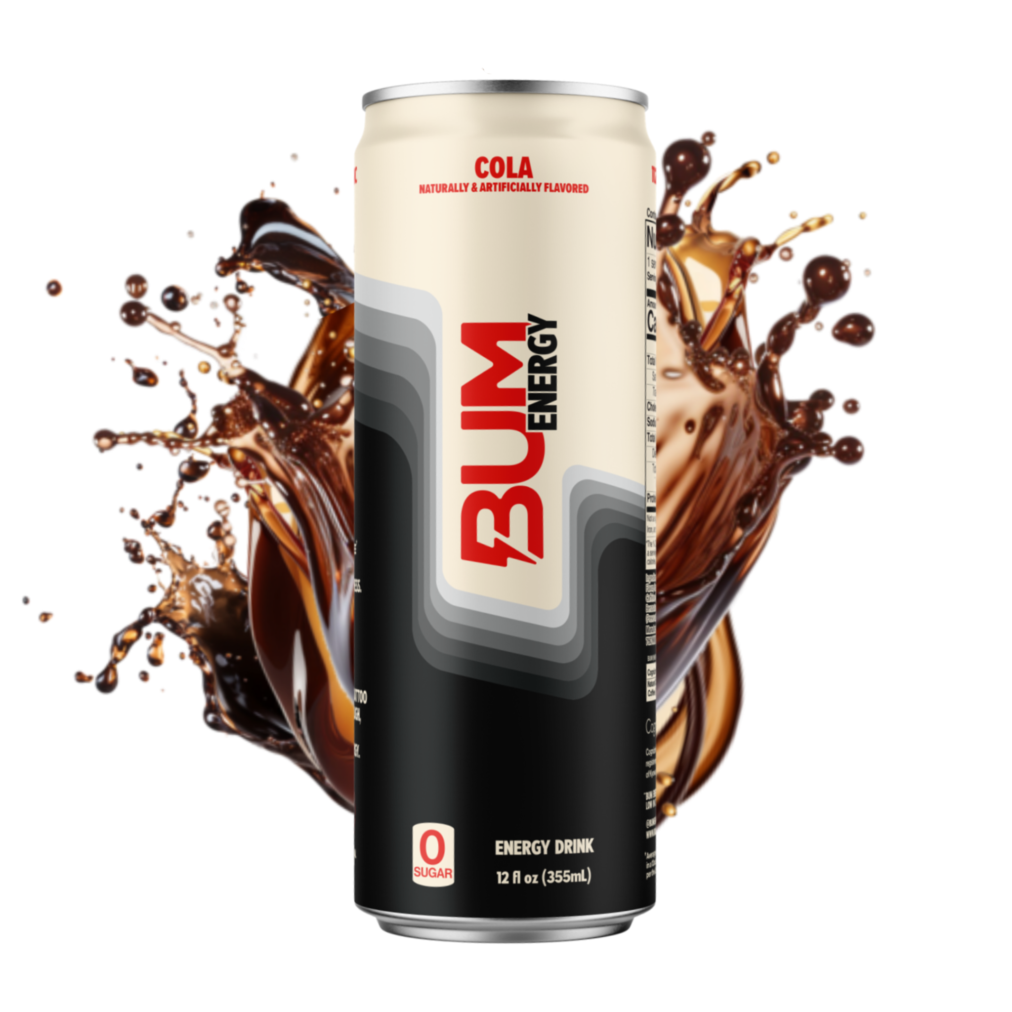 Bum Energy Cola Flavor
