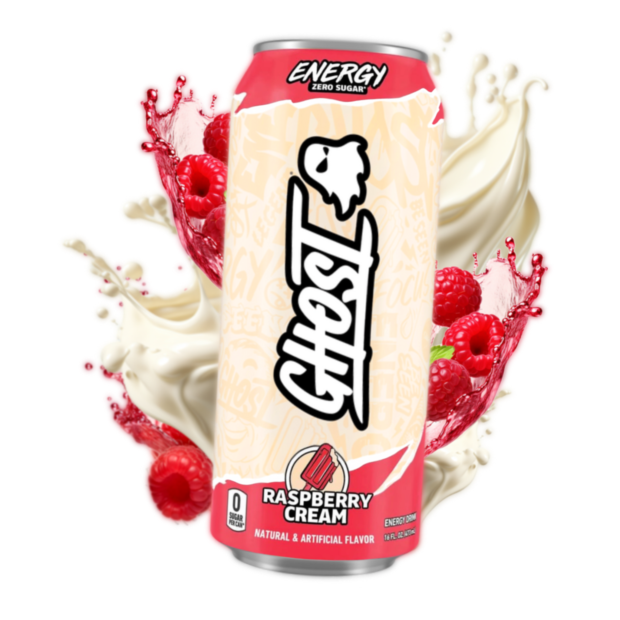 GHOST Energy Raspberry Cream