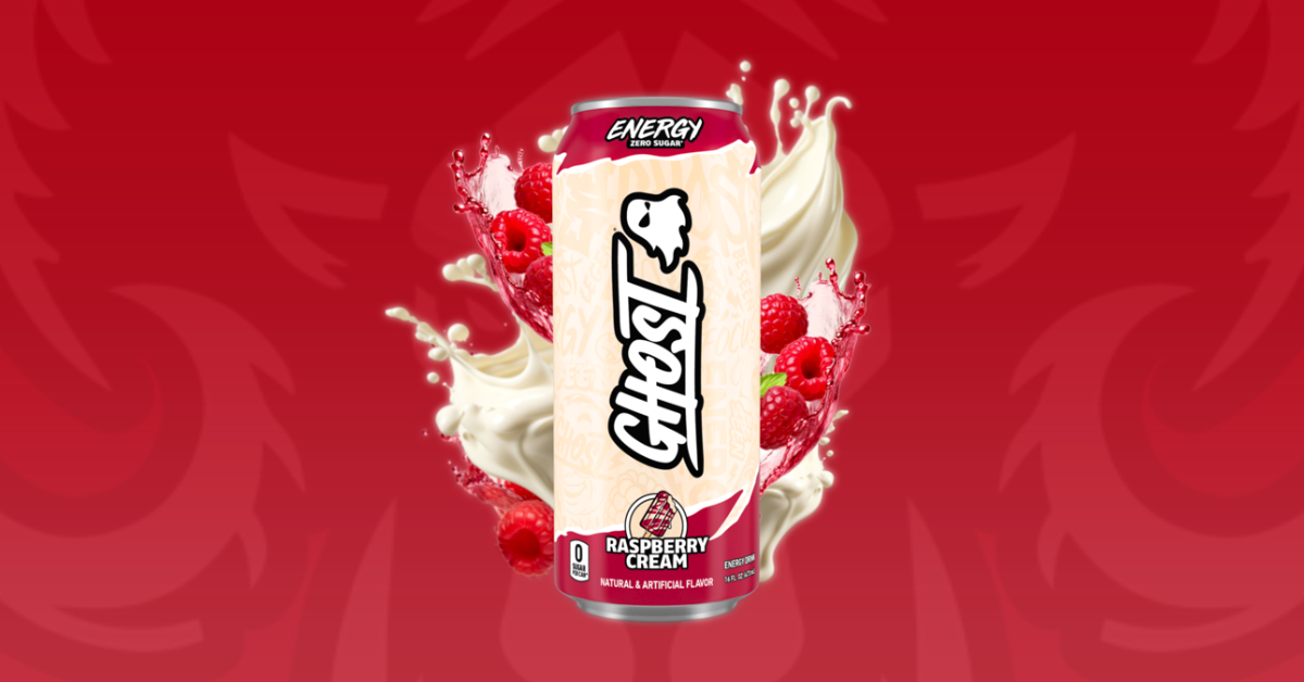 GHOST Energy Raspberry Cream