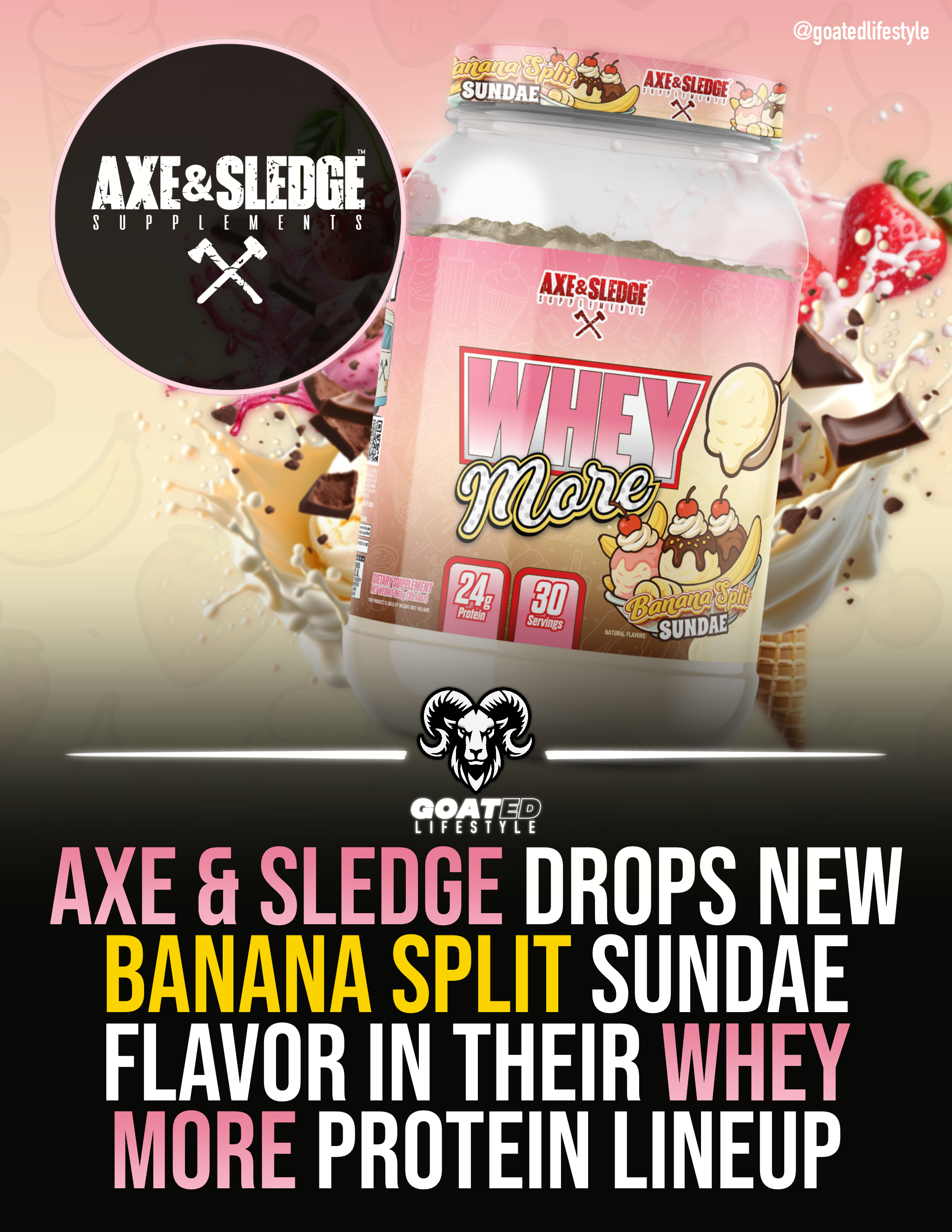 Axe & Sledge Banana Split