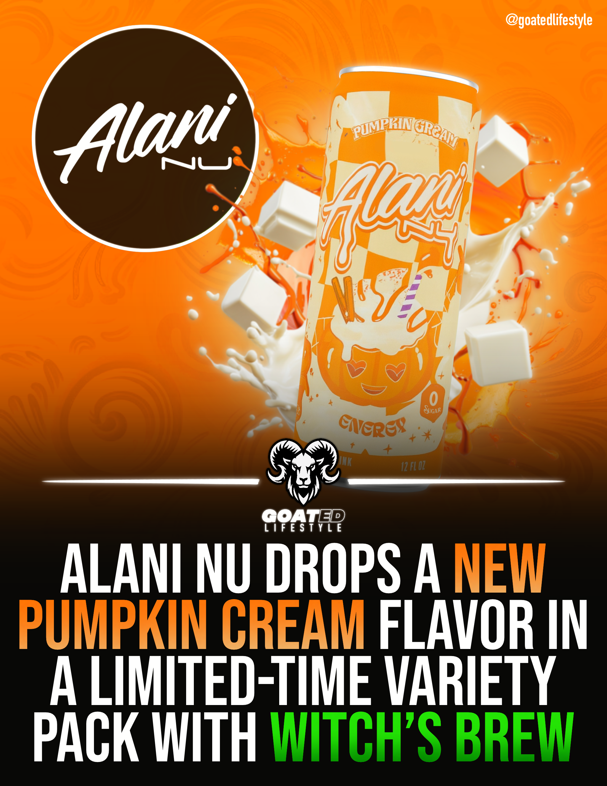 Alani Nu Pumpkin Cream Energy Alani Nu Pumpkin Cream Energy
