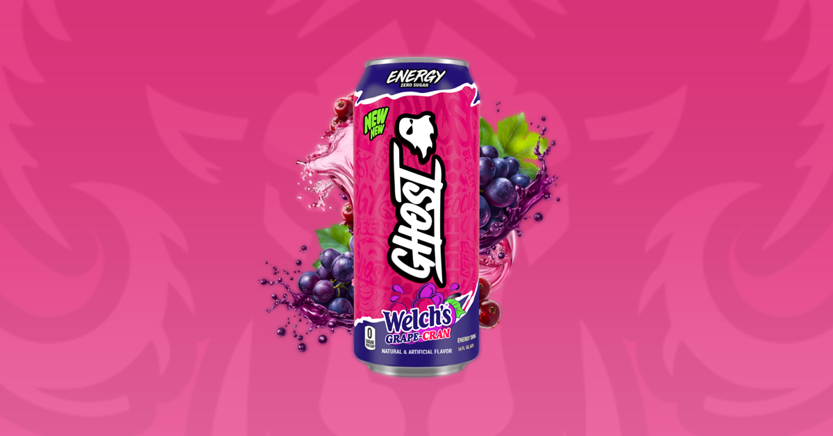 GHOST Energy WELCH’S Grape Cran