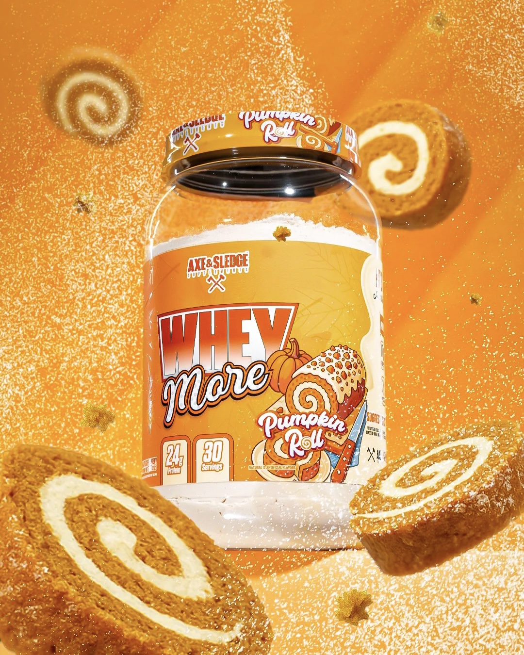 Axe & Sledge Pumpkin Roll Protein