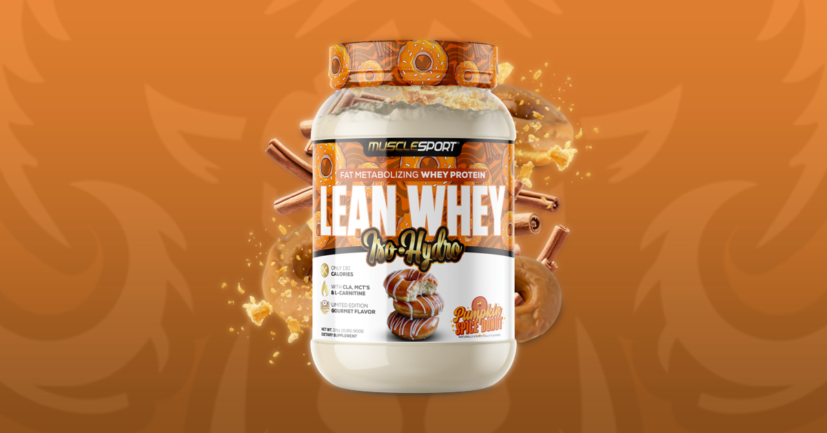 MuscleSport Pumpkin Spice Donut Protein
