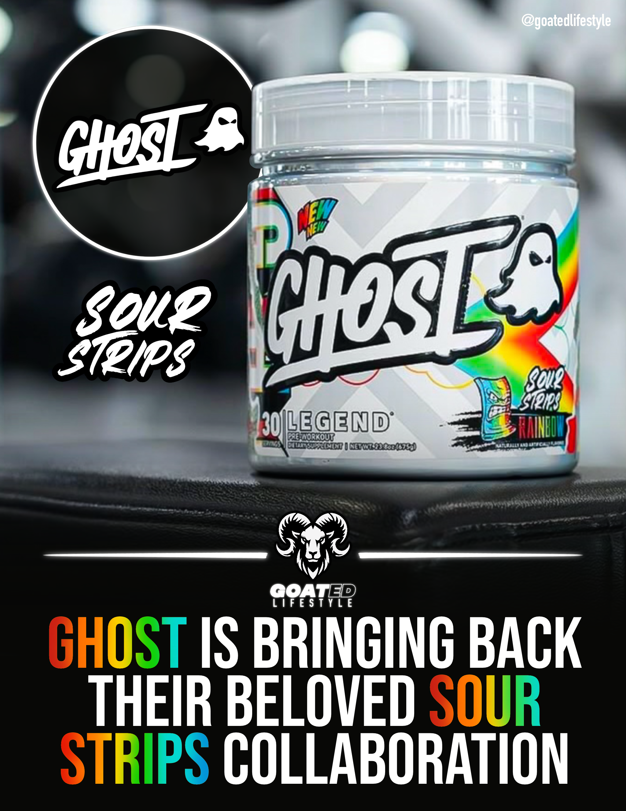 GHOST SOUR STRIPS