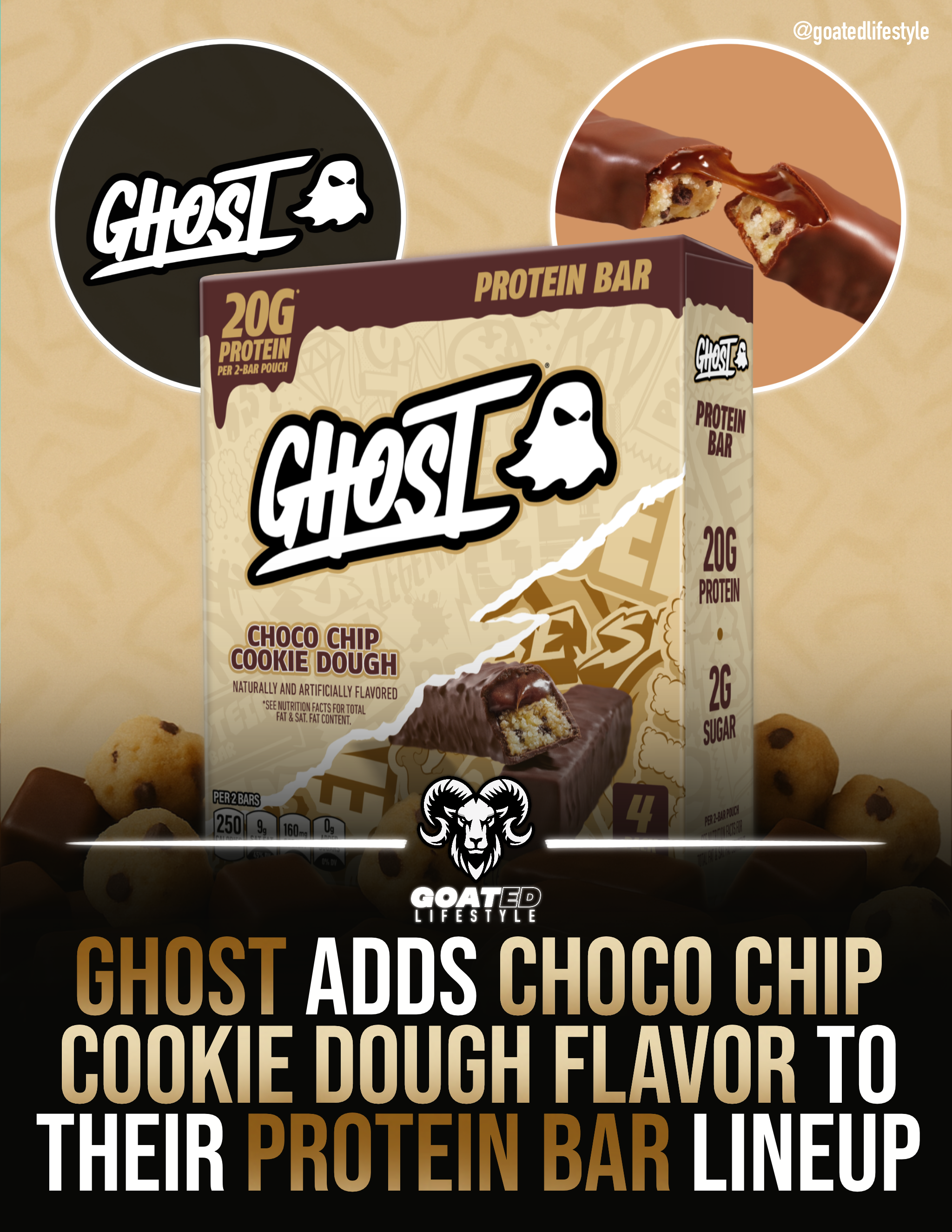 GHOST protein bars