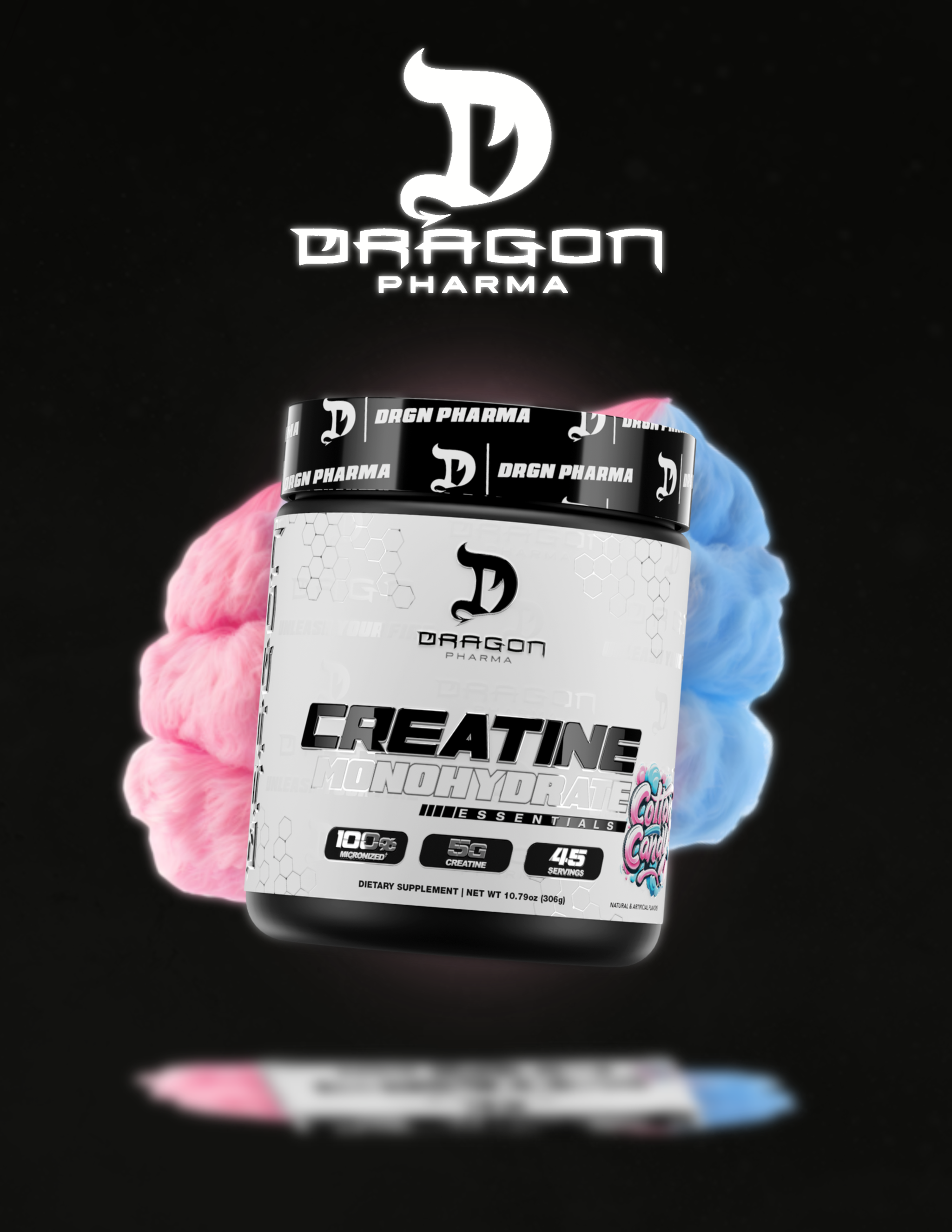 Dragon Pharma Cotton Candy Creatine