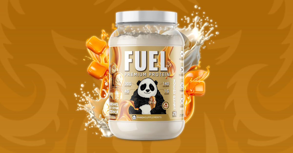 Panda Caramel Ice Cream Crunch