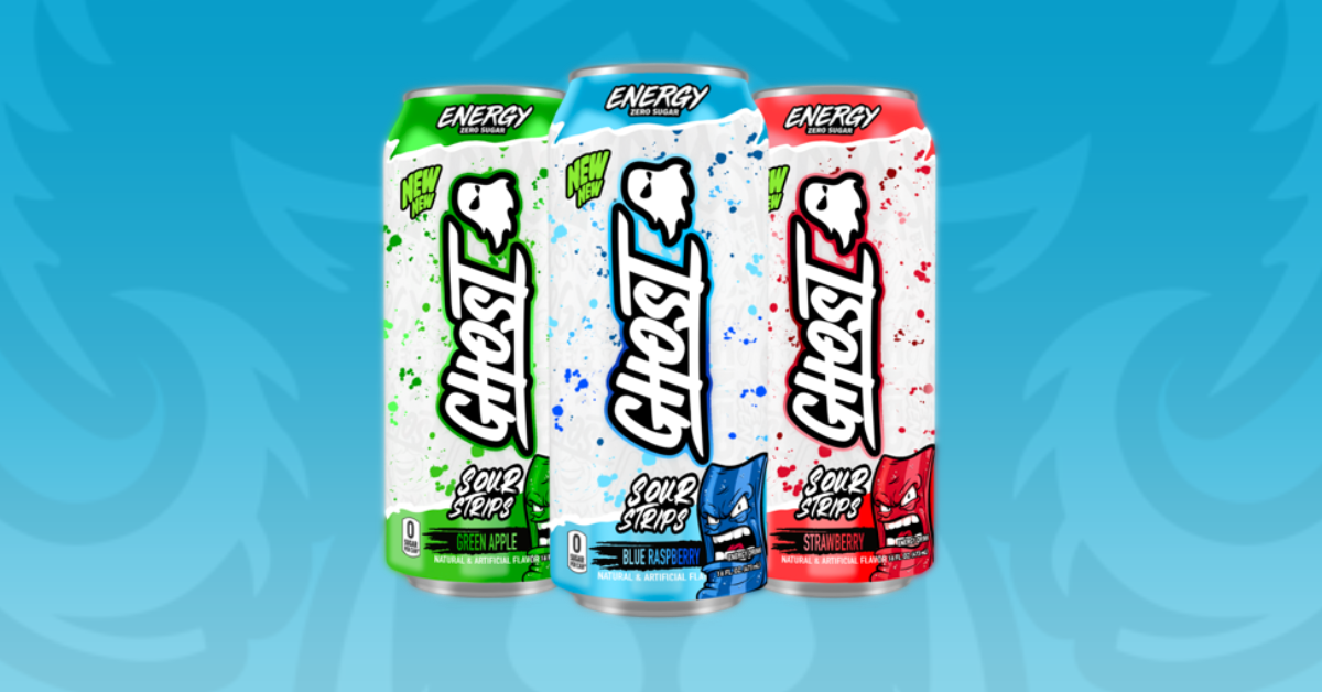 GHOST SOUR STRIPS Energy