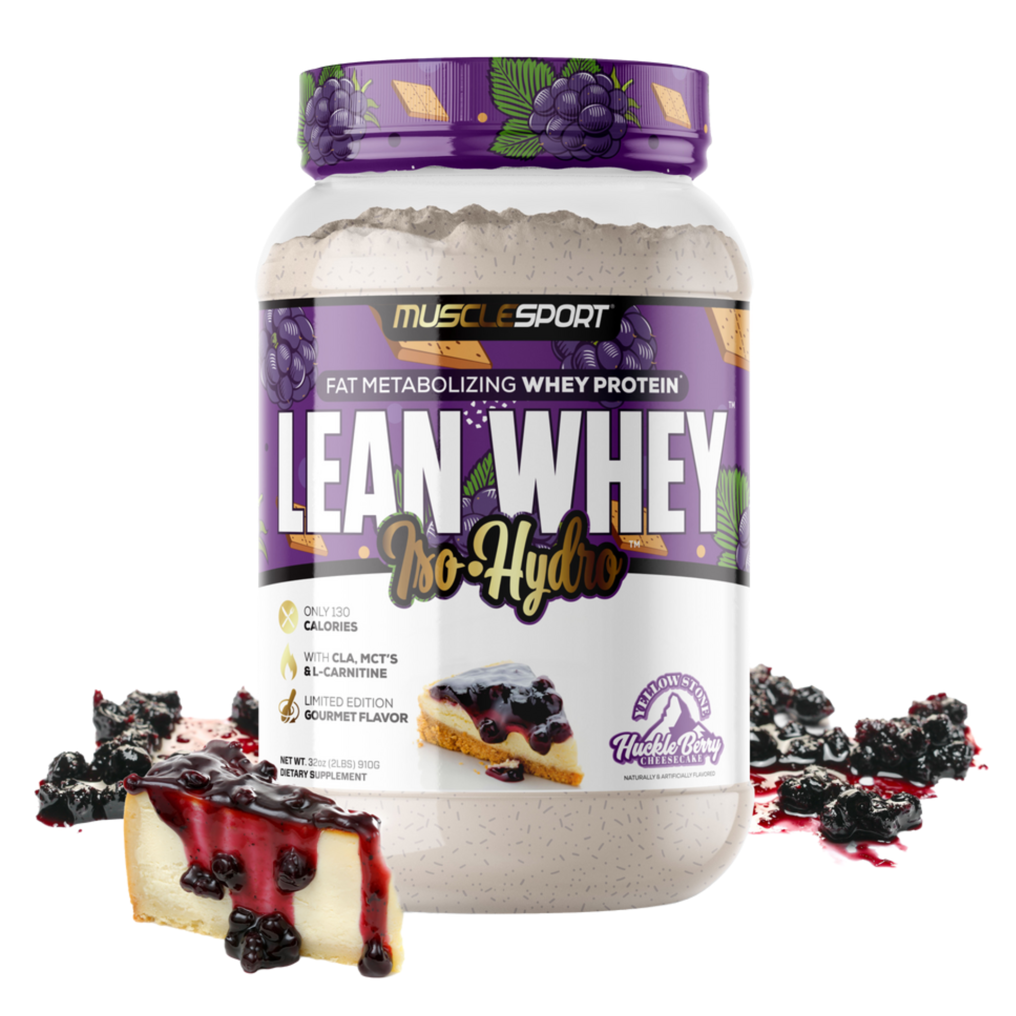 MuscleSport Huckleberry Cheesecake