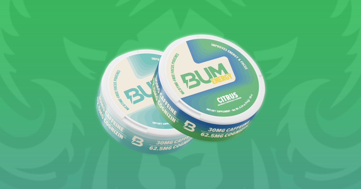 Bum Energy & Focus Pouches