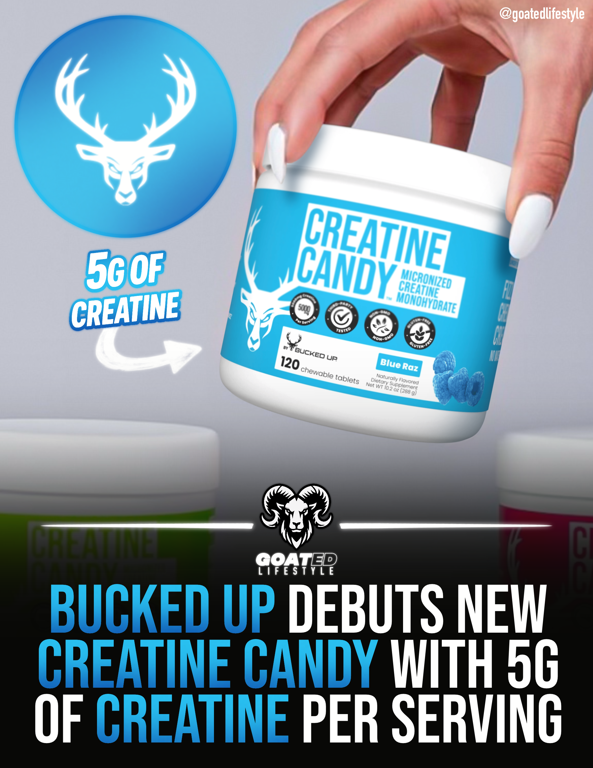 Bucked Up Creatine Candy