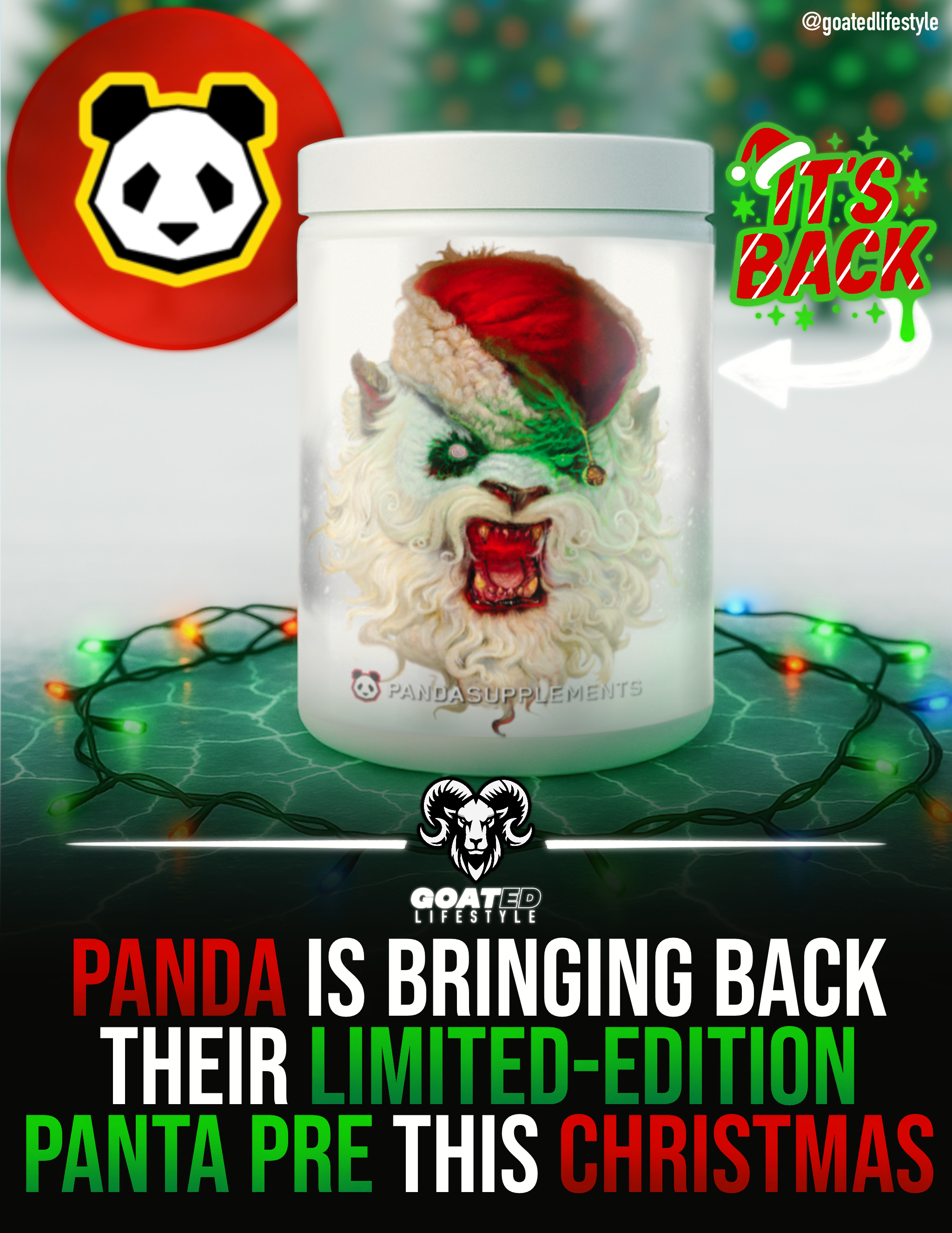 Panda Supps Panta Pre-Workout