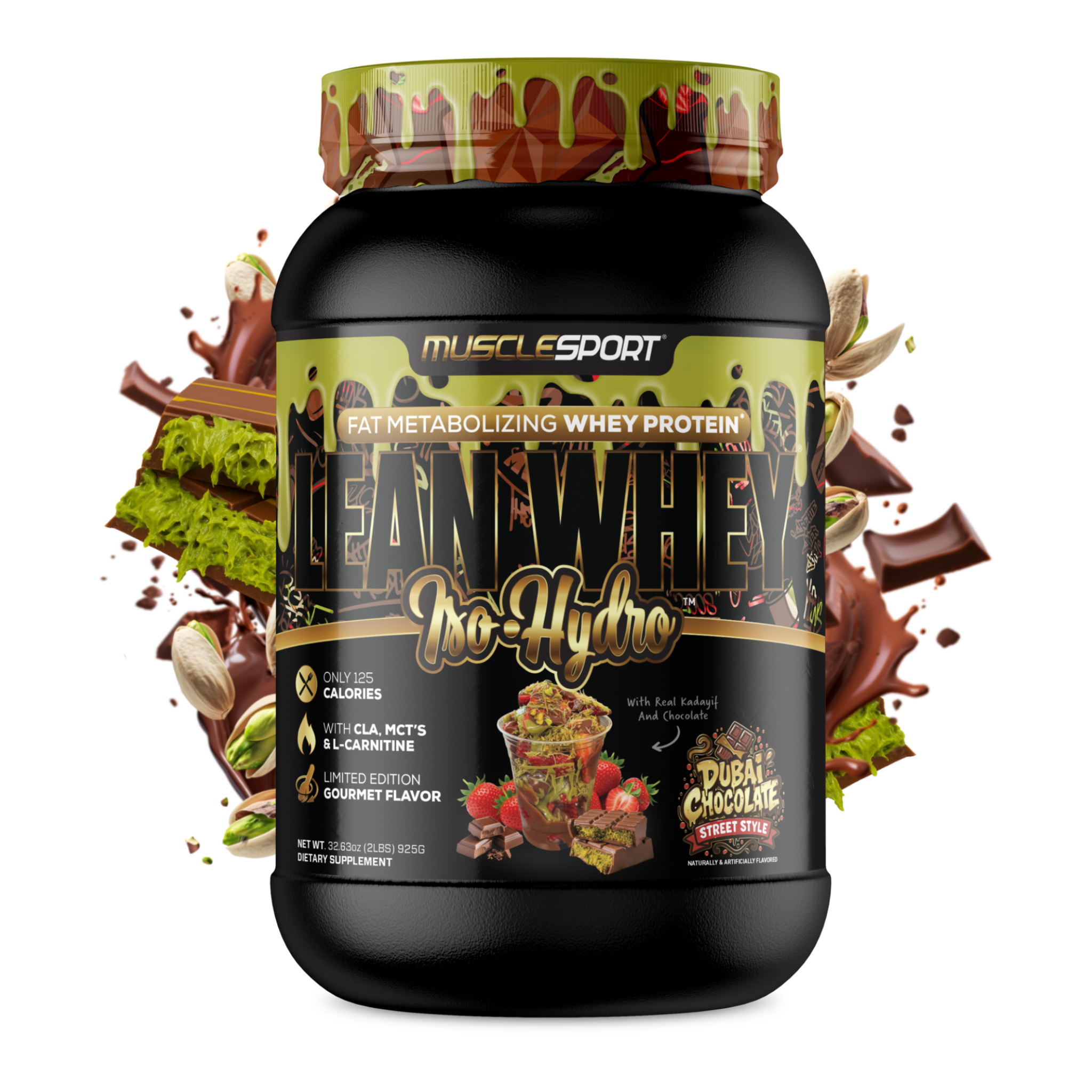MuscleSport Dubai Chocolate Lean Whey
