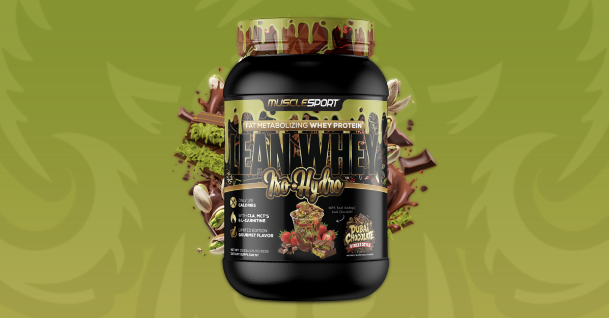 MuscleSport Dubai Chocolate Lean Whey