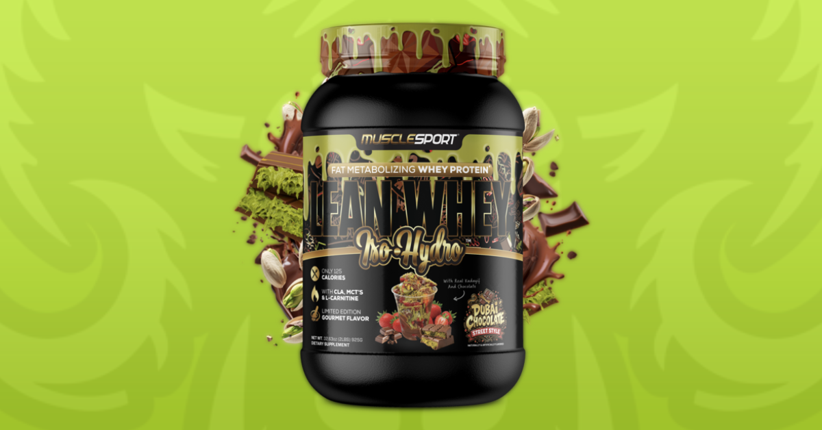 Musclesport Street-Style Dubai Chocolate Protein