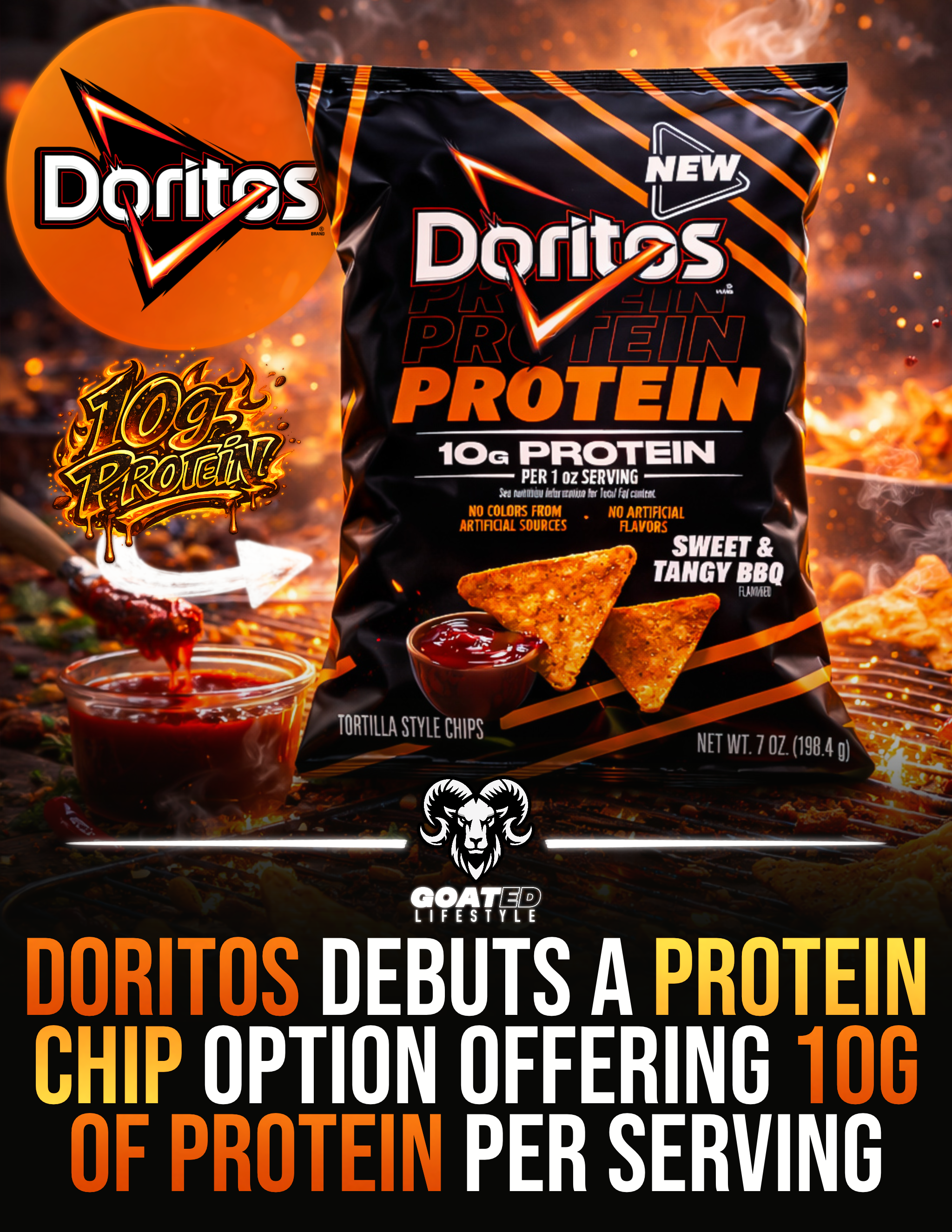 Doritos Protein Chips