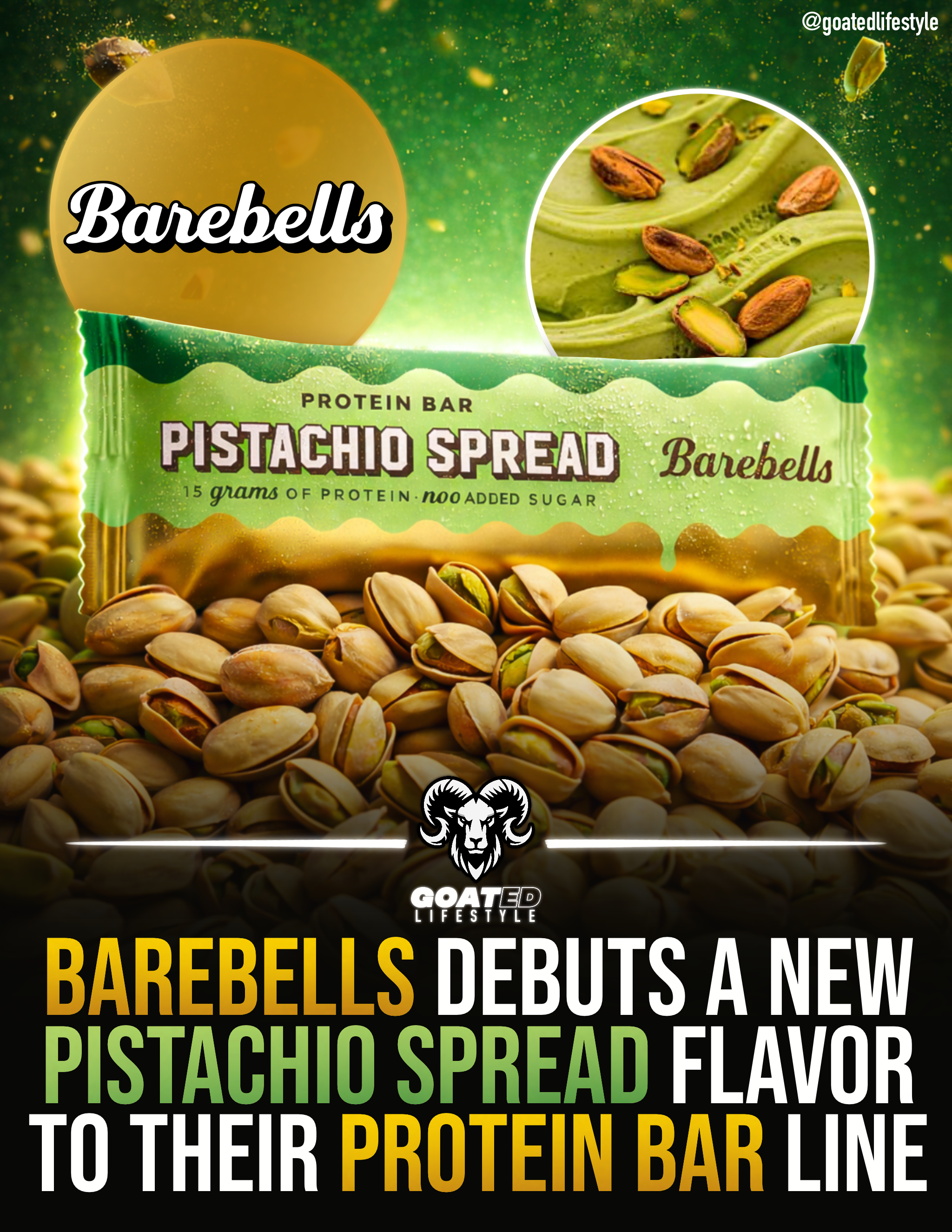 Barebells Pistachio Spread