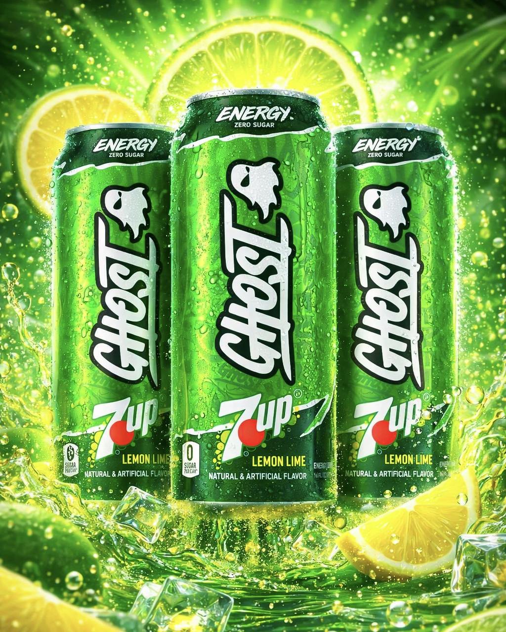 Ghost 7UP Energy Drink