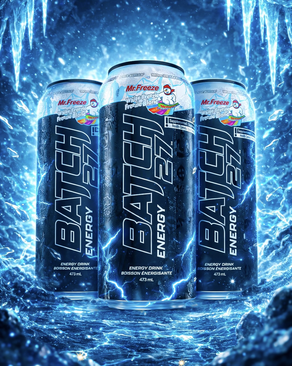 Batch 27 Mr. Freeze Energy Drink Batch 27 Mr. Freeze Energy Drink