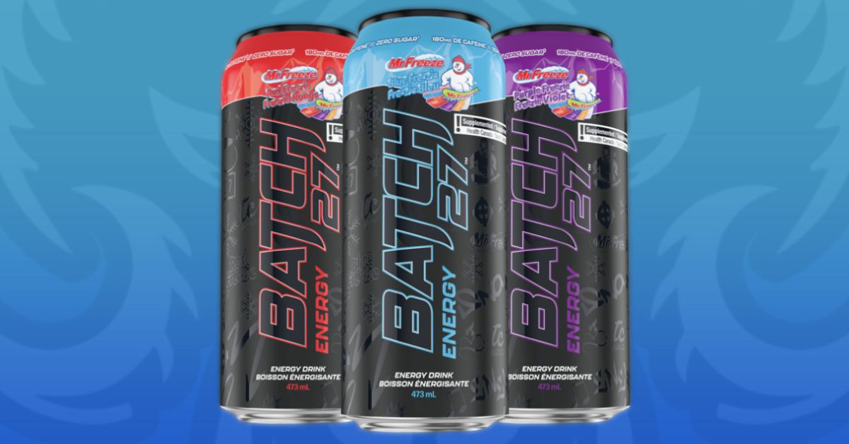 Batch 27 Mr. Freeze Energy Drink